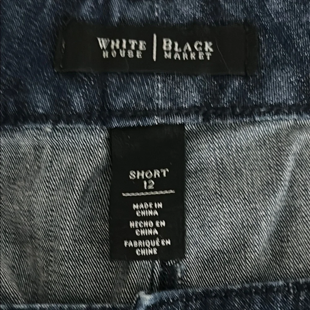 White House Black Market Blue Cargo Shorts - Picture 11 of 12